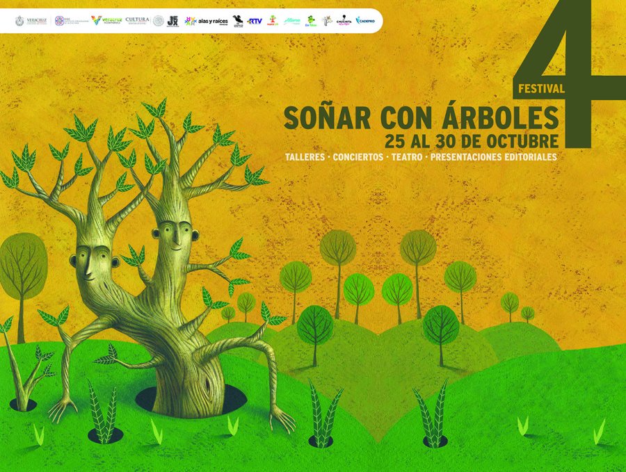 Secretaría de Cultura- Kit de prensa- La IV edición del Festival Soñar con  Árboles inicia en Xalapa, Veracruz; conjunta arte, cultura y ambiente